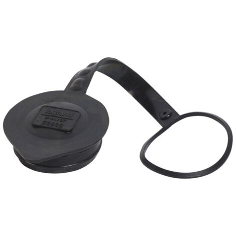 Bouchon obturateur pour fiche et fiche inclinée Hypra et P17 caoutchouc IP44 2P+T et 3P+T 32A et 3P+N+T 16A LEGRAND 052127
