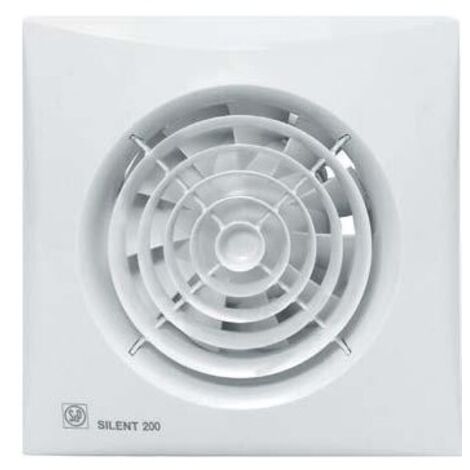 Aérateur, 180 m3/h, tempo réglable de 1 à 30 mn, clapet anti-retour, D 118 mm S&P (UNELVENT) 400005