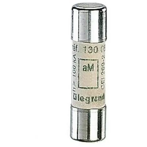 Legrand 013004 Cartouche cylindrique - aM - 10x38mm - 4A