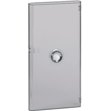 Legrand – Porte de coffret électrique transparente IP40 IK07 – 13 modules – Charnières non visibles – Installation facile sur goulotte GTL (1/3)