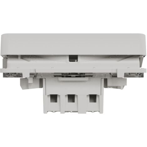 Mureva Styl Bouton poussoir porte etiquette composable IP55 IK08 blanc SCHNEIDER MUR39129