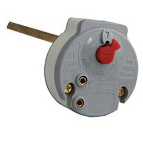 Somatherm – Thermostat unipolaire embrochable à sonde rigide 270mm – Régulation +/- 5°K de 5 à 65°C – Sécurité à 90°C – Coupure 16A 250V