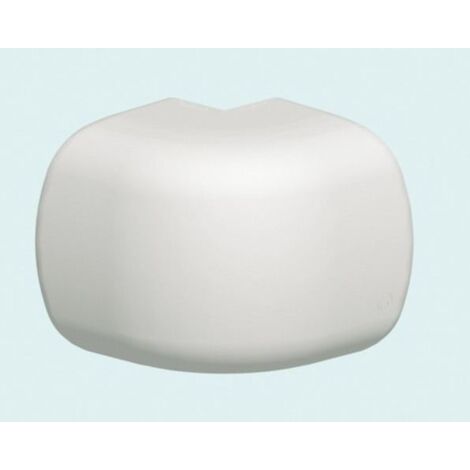 angle extérieur - pour goulotte de climatisation - 65 x 50 mm - blanc - iboco 06811