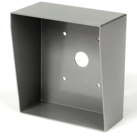 Cadre saillie inox avec visière pour ac10f CS10 AIPHONE 120153 (1/3)