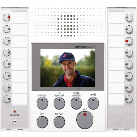 Ax8Mvw P.Video 2X8 Lignes Blanc - AIPHONE AX8MVW 110981 (1/3)