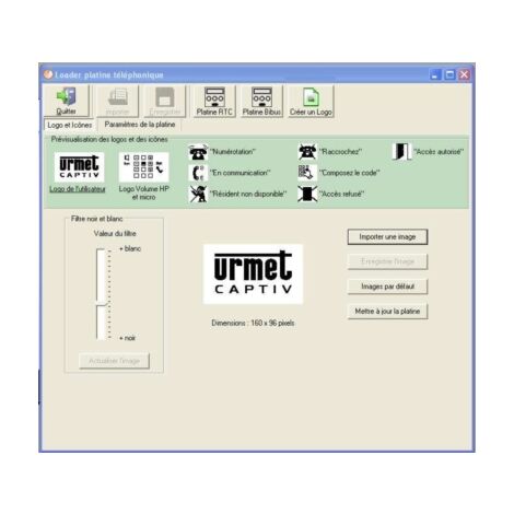 Kit de chargement logemento sur dbg URMET 500181 (1/2)