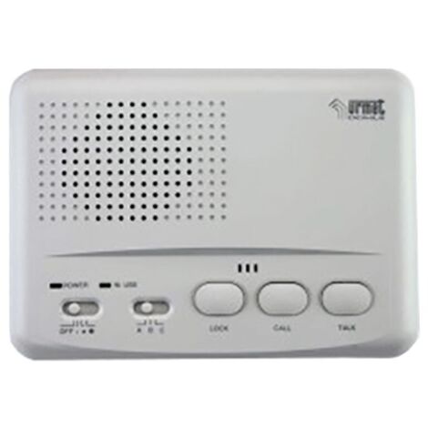 Urmet – Poste secteur fm individuel 2 canaux – Alimentation 230V – Communication sur réseau électrique – Dimensions 140x140x32mm (1/4)