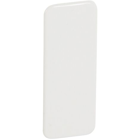 Plaque obturation pour Jupiter encastré droit 1 poste blanc LEGRAND 081073