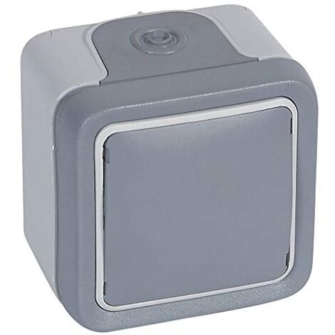 Sortie de câbles étanche avec serre-câbles Plexo complet IP55 saillie gris LEGRAND 069745