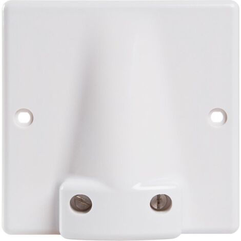 Legrand – Sortie de câble encastrée 20-32A – Plastique thermoplastique blanc – Fixation par vis ou griffes – Pour câbles diamètre 17-19mm