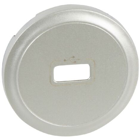 ENJOLIVEUR TITANE PRISE USB LEGRAND 068553