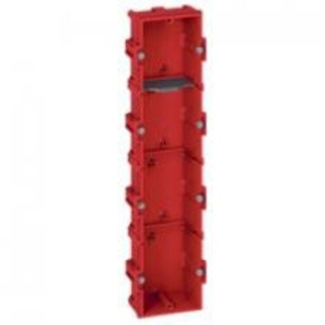 BATIBOX BOITE MACONNERIE LEGRAND  Dimensions: L. 150 - Nombre de Poste: 4 postes - Dimension Encastrement: 40mm