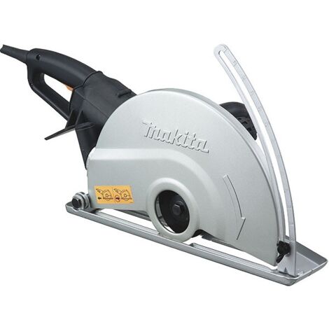 Makita – Tronçonneuse à disque 2400W – Diamètre disque 350mm – Pour béton, pierre et métaux – Conception robuste pour environnements difficiles - 4114S (1/6)