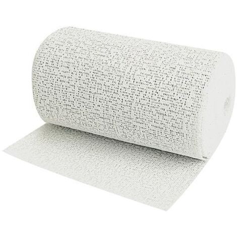 Blanc Habitat – Toile de coton plâtrée 5m – Largeur 120mm – Finition soignée pour bourrelets en coton – Projets de décoration (1/3)