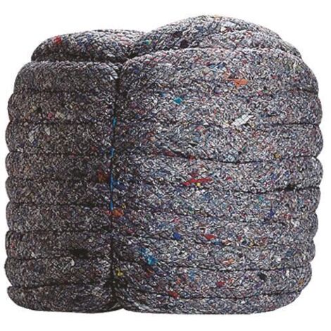 Bourrelet coton 80 mètres pour isolation tuyauterie – Calorifugeage tuyauteries – Matériau isolant pour économies d'énergie – Usage professionnel – Kaimann France Sa