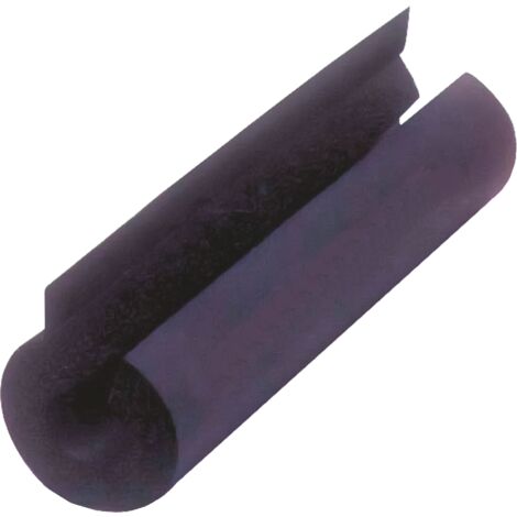 TUBE ISOLANT INSULTUBE PRE-FENDU ET PRE-COLLE ELASTOMERE NOIR M1