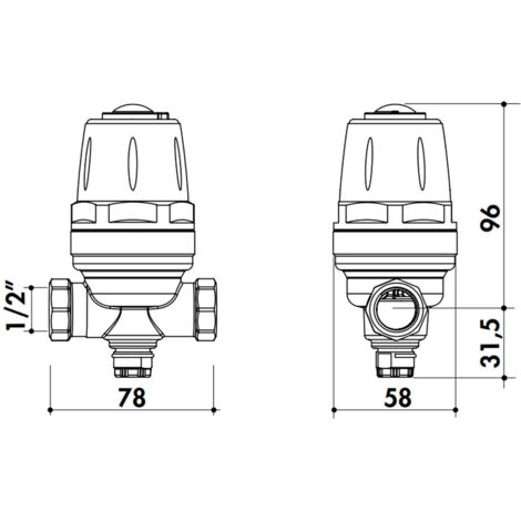 REGULATEUR DE PRESSION A MEMBRANE - OPTIBAR (1/5)