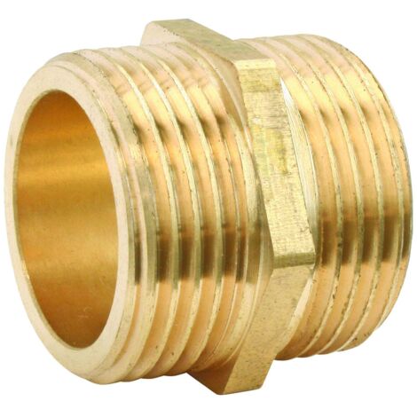 Mamelon laiton Double Mâle 40/49