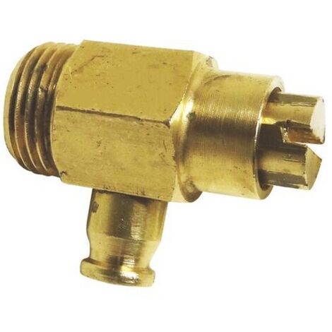 Yuentoen Lot De 4 Valves De Réservoir NPT De 6,35 Mm En Laiton Pour Compresseur
