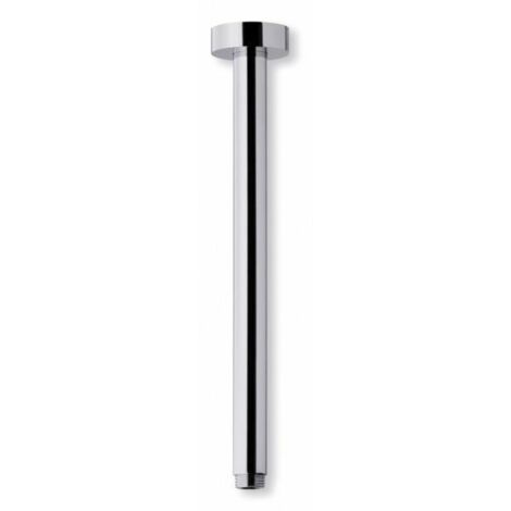 BRAS DE DOUCHE LAITON ROND VERTICAL - HAUT. 300MM (1/2)