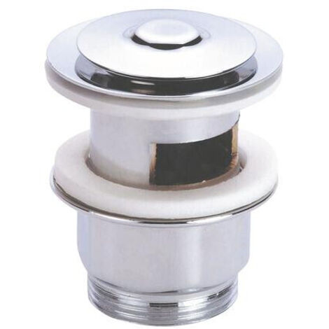 BONDE DE LAVABO OU BIDET A COMMANDE A MAIN (1/4)