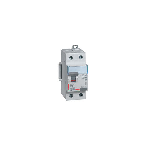 Legrand – Interrupteur différentiel 2P 230V 25A type F 30mA – Arrivée haute et départ bas à vis – Protection optimale pour circuits résidentiels