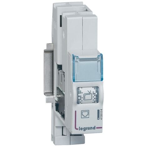 Module de brassage blindé catégorie 6A STP avec connecteur LCS³ certifié PoE 1 module LEGRAND 413104