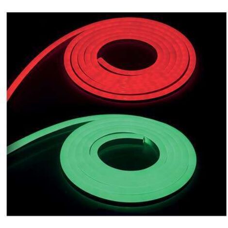 BOBINE NEON FLEX LED 50 M 8W/M 230 V IP65 22 X 11 mm RGB + ALIM (1/3)