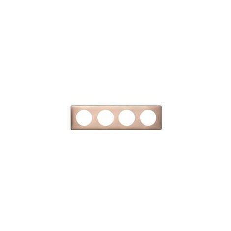 PLAQUE METAL 4 POSTES COPPER CELIANE LEGRAND 068994