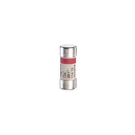 Cartouche cylindrique domestique 10,3x25,8mm avec voyant 10A LEGRAND 011710 (1/4)