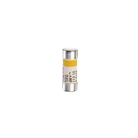 Legrand – Cartouche cylindrique 8,5x23mm 2A – Pouvoir de coupure 6000A – Protection appareils électriques – Vendu à l'unité