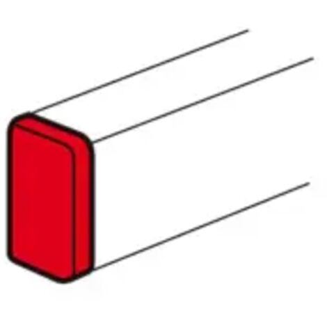 Embout pour goulottes DLP monobloc 50x220mm blanc LEGRAND 010705