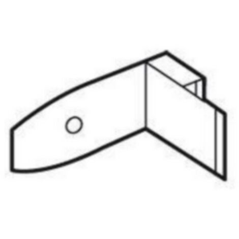 Jeu de 2 supports goulotte pour XL³160 pour montage directe goulotte Lina 25 en vertical LEGRAND 020070 (1/2)