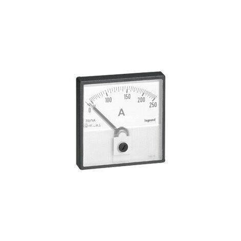 CADRAN AMPEREMETRE DE 0 A 250A LEGRAND 014616