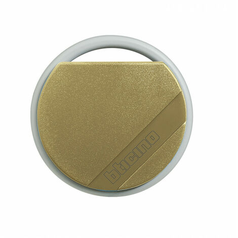 Badge de proximité résidents 13,56 MHz Beige BTICINO 348208 (1/2)