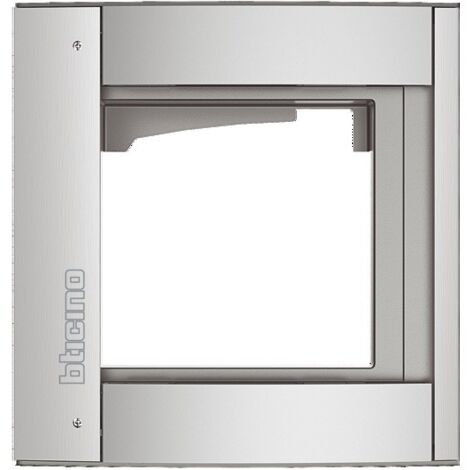 Châssis avec cadre support Sfera New 1 module Allmetal BTICINO 350211