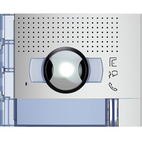 Bticino – Façade Sfera New pour module électronique audio/vidéo grand angle en Allmetal – Compatible avec module 351300 – 351311 - 1appel