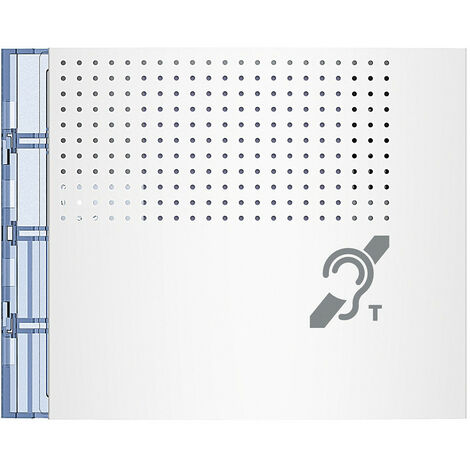Façade Sfera New pour module boucle inductive et synthèse vocale Allwhite (352702)