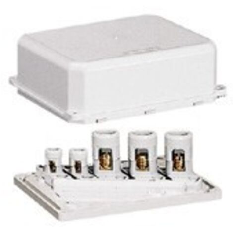 Coffret matière moulée IP40 IK04 dimensions 100x80x36mm pour bornes 6mm² ,10mm² et 16mm² LEGRAND 034021