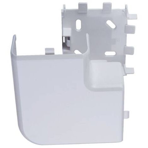 Legrand – Angle plat pour goulotte électrique 50 x 80 mm – Blanc – Jonction en angle sans coupe d'onglet – 75641 (1/2)