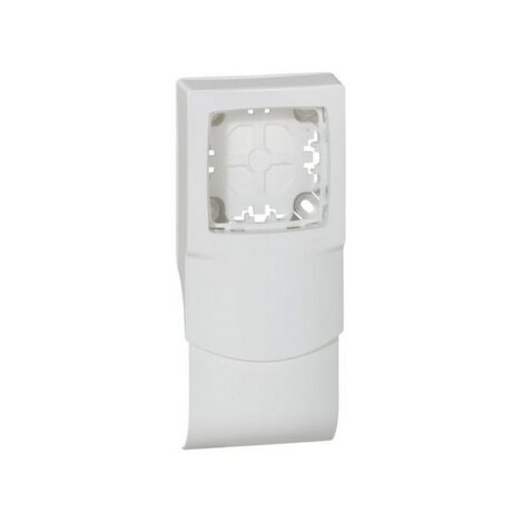 Cadre Appareillage saillie 1 poste pose le long des plinthes DLPlus épaisseur 20mm blanc LEGRAND 031450