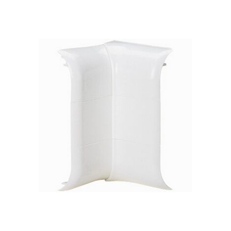 Angle intérieur variable pour plinthe DLPlus 80x20mm blanc LEGRAND 033745