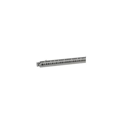 Legrand – Support vide pour borniers Plexo 18 modules – 50 trous – Longueur 385mm – Étanchéité IP65 pour environnements humides