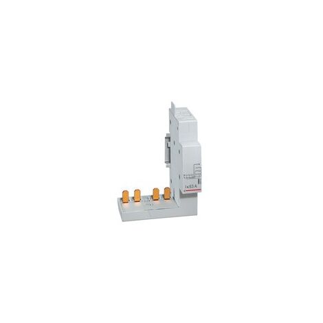 Module de raccordement par peigne pour contacteur 40A et 63A à borne automatique 4 Pôles 1 module  LEGRAND 406302