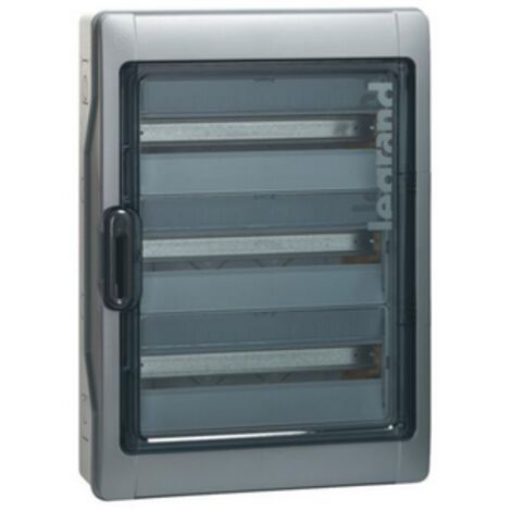 Coffret étanche Plexo³ pour photovoltaïque à équiper 3 rangées de 18 modules 1000V LEGRAND 414037 (1/2)
