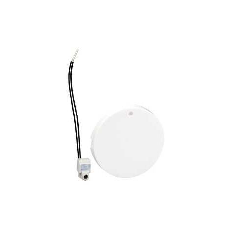 Odace enjoliveur Blanc livré avec 1 LED bleu 0 15 mA connexion par câble SCHNEIDER S520297