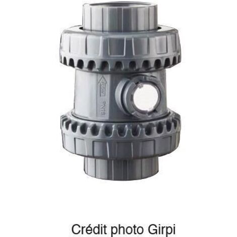 CLAPET ANTI-RETOUR PVC F D40 GIRPI BCAR40