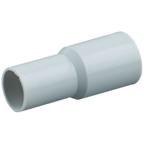 Manchon réducteur pour conduits D.25mm pour réduction de 25 à 20mm gris RAL7035 LEGRAND 06012
