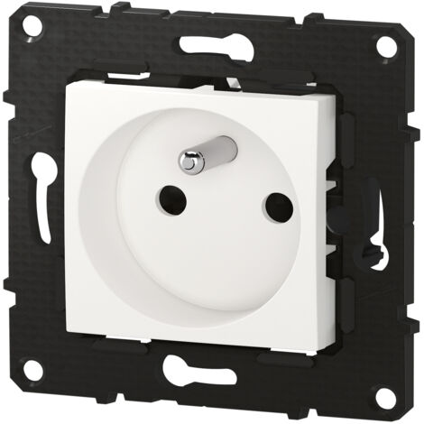 Legrand – Prise de courant Altège 16A – bornes automatiques – éclips de protection enfants – connexion rapide sans outil – BTAL21DD