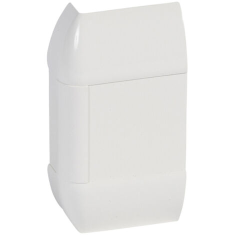 Dérivation à plat mur et plafond pour moulure DLPlus 20x12,5mm, 32x12,5mm ou 40x12,5mm blanc LEGRAND 033317 (1/2)